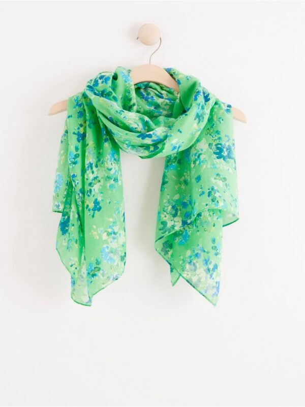 Patterned woven scarf - 8327186-5689