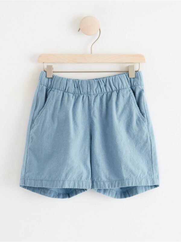 Shorts in linen blend - 8327518-8174