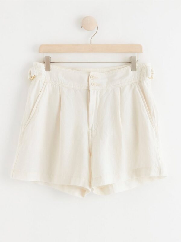 Shorts in linen blend - 8328345-7488