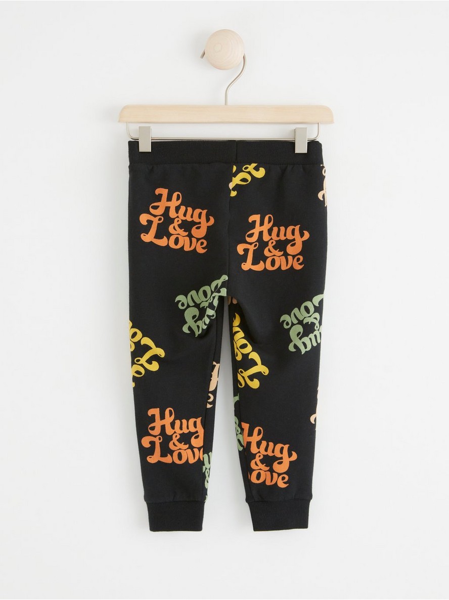 Sweatpants with text print - 8336203-6959