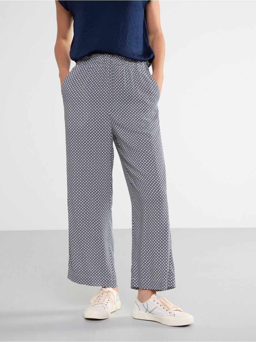 Pantalone – BELLA Straight cropped trousers