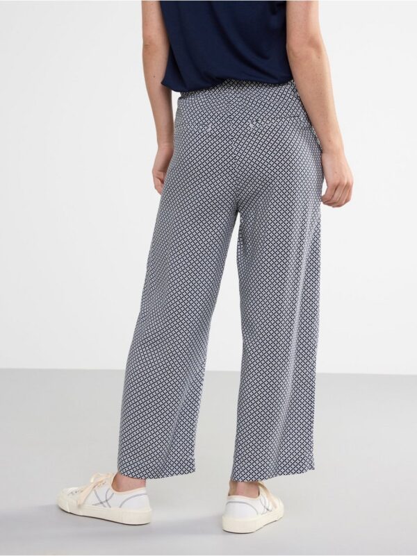 BELLA Straight cropped trousers - 8336311-7488