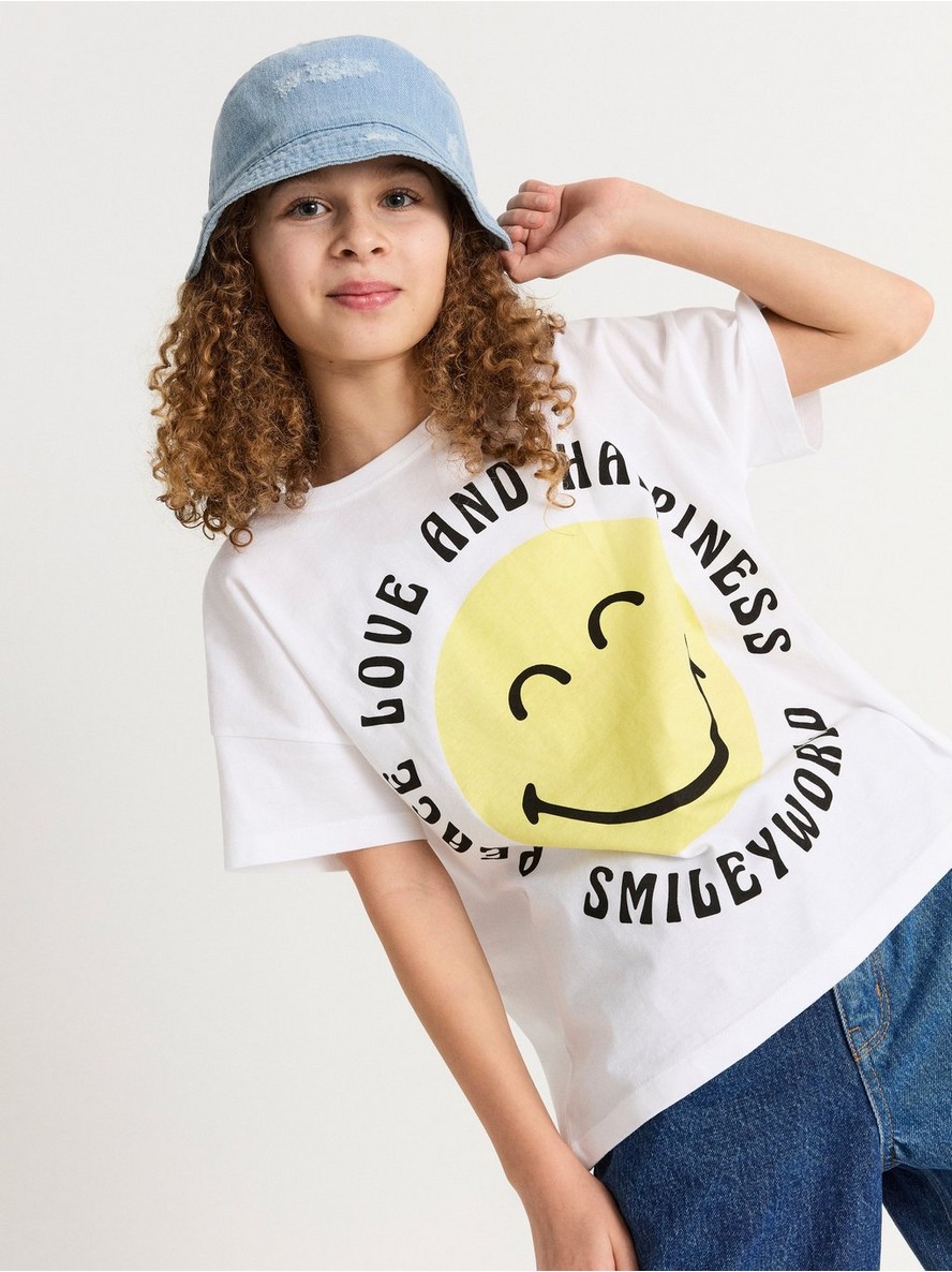 T-shirt with Smileyworld print - 8339082-300