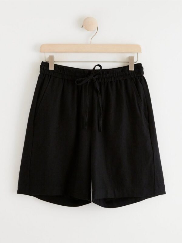 Shorts in linen blend - 8339623-80