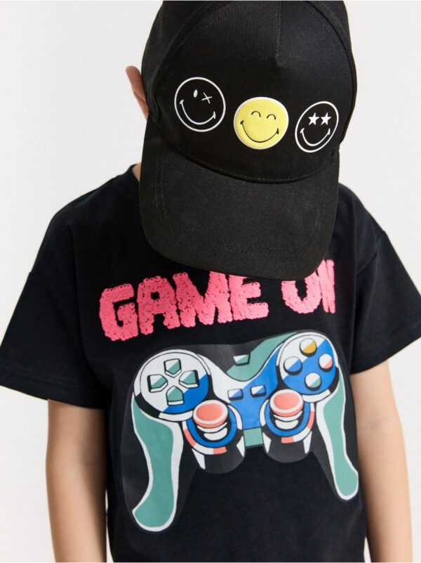 T-shirt with gaming print - 8355115-6959