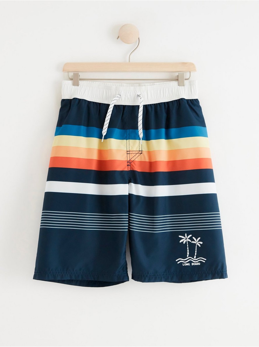 Sorts – Striped swim shorts