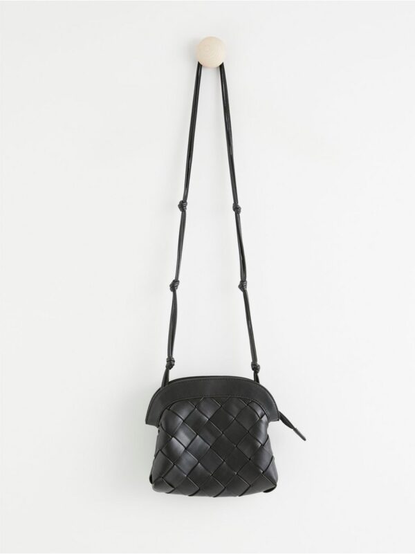 Braided shoulder bag - 8355259-80