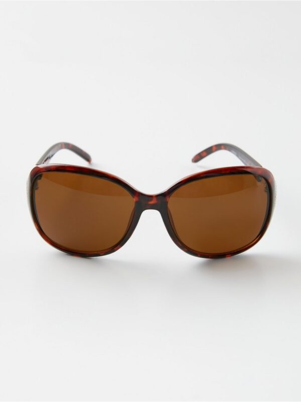 Sunglasses with golden details - 8355282-241