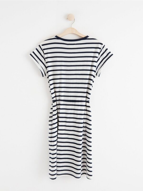 Striped t-shirt dress - 8355340-300
