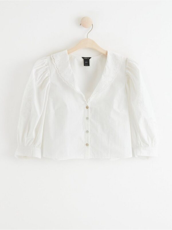 Puff sleeve blouse - 8355342-70