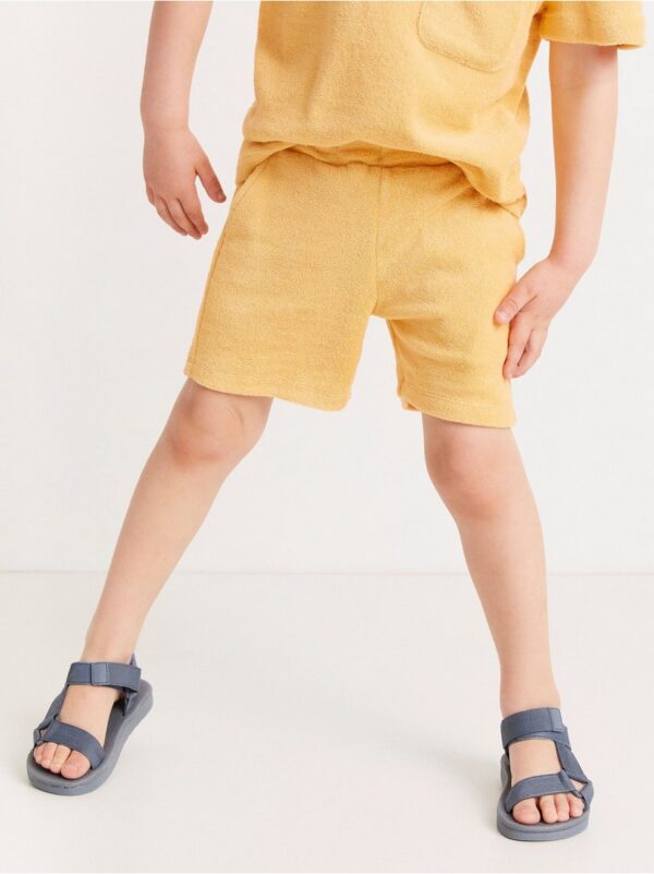Soft terry shorts - 8359358-4138