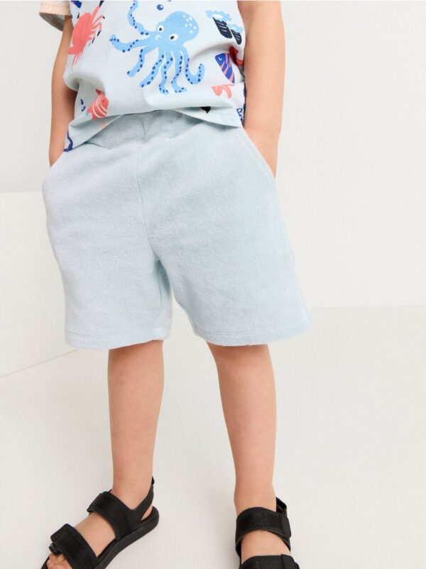 Soft terry shorts - 8359358-7574