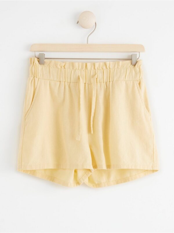 Linen shorts - 8359832-9390