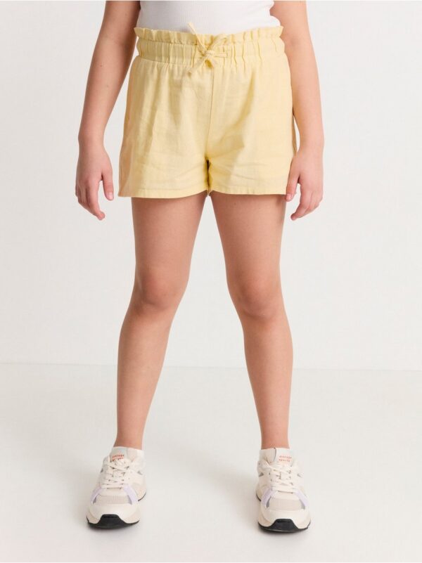 Linen shorts - 8359832-9390