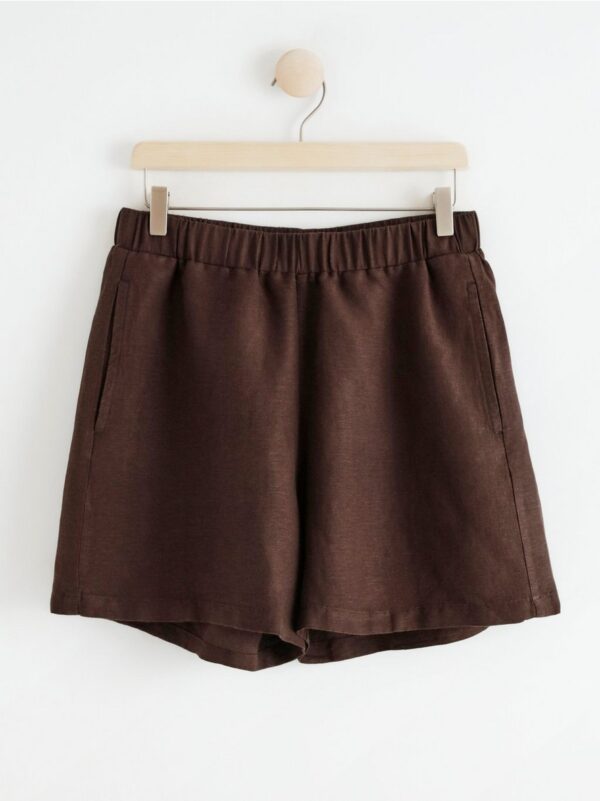 Shorts in linen blend - 8362394-215