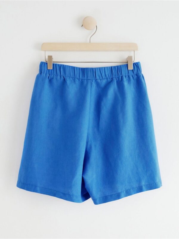 Shorts in linen blend - 8362394-7424