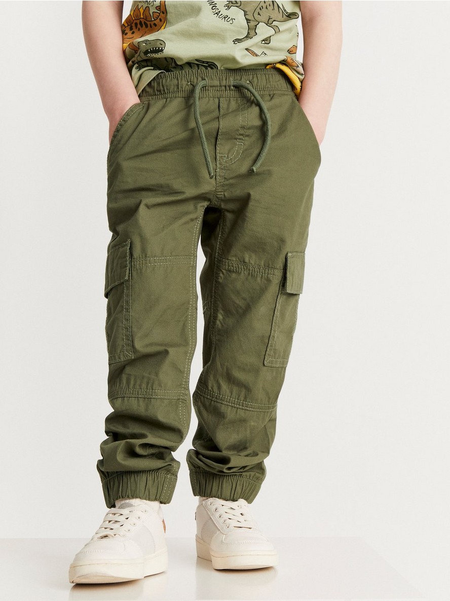 Pantalone – Tapered regular waist cargo trousers