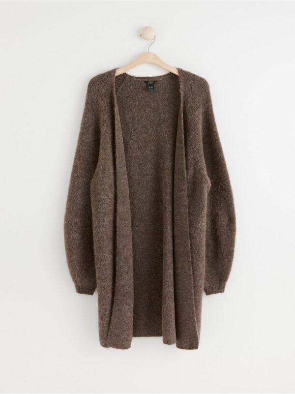 Wool blend cardigan - 8369586-8117