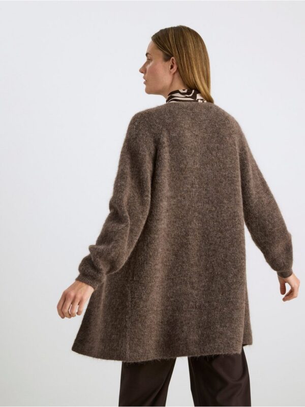 Wool blend cardigan - 8369586-8117