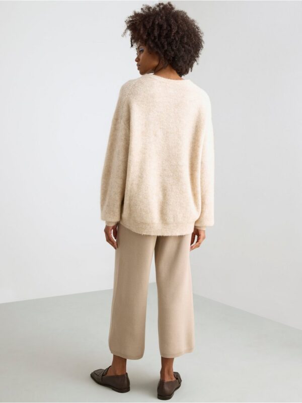 Knitted wool blend jumper - 8369588-3800