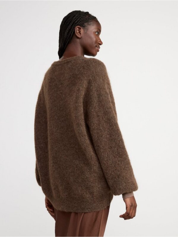 Knitted wool blend jumper - 8369588-5348