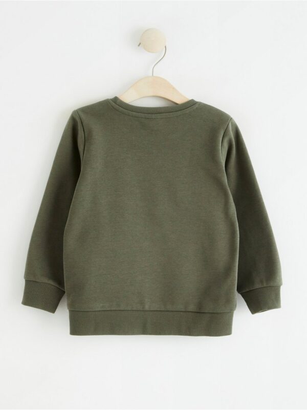 Sweatshirt with brushed inside - 8373340-6876