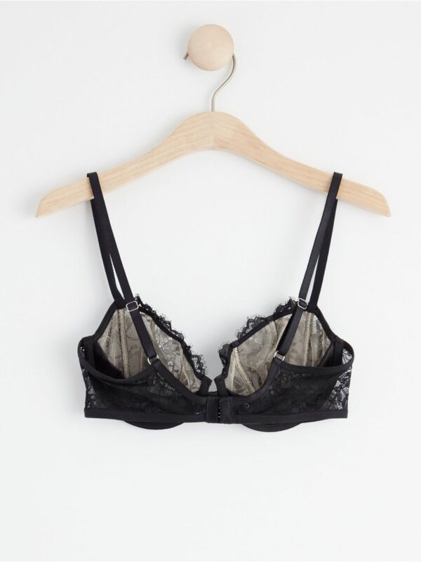 Unpadded bra with lace - 8373381-80