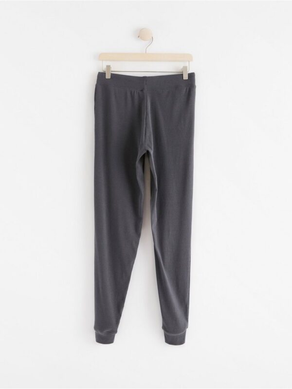 Ribbed pyjama trousers - 8374787-5578