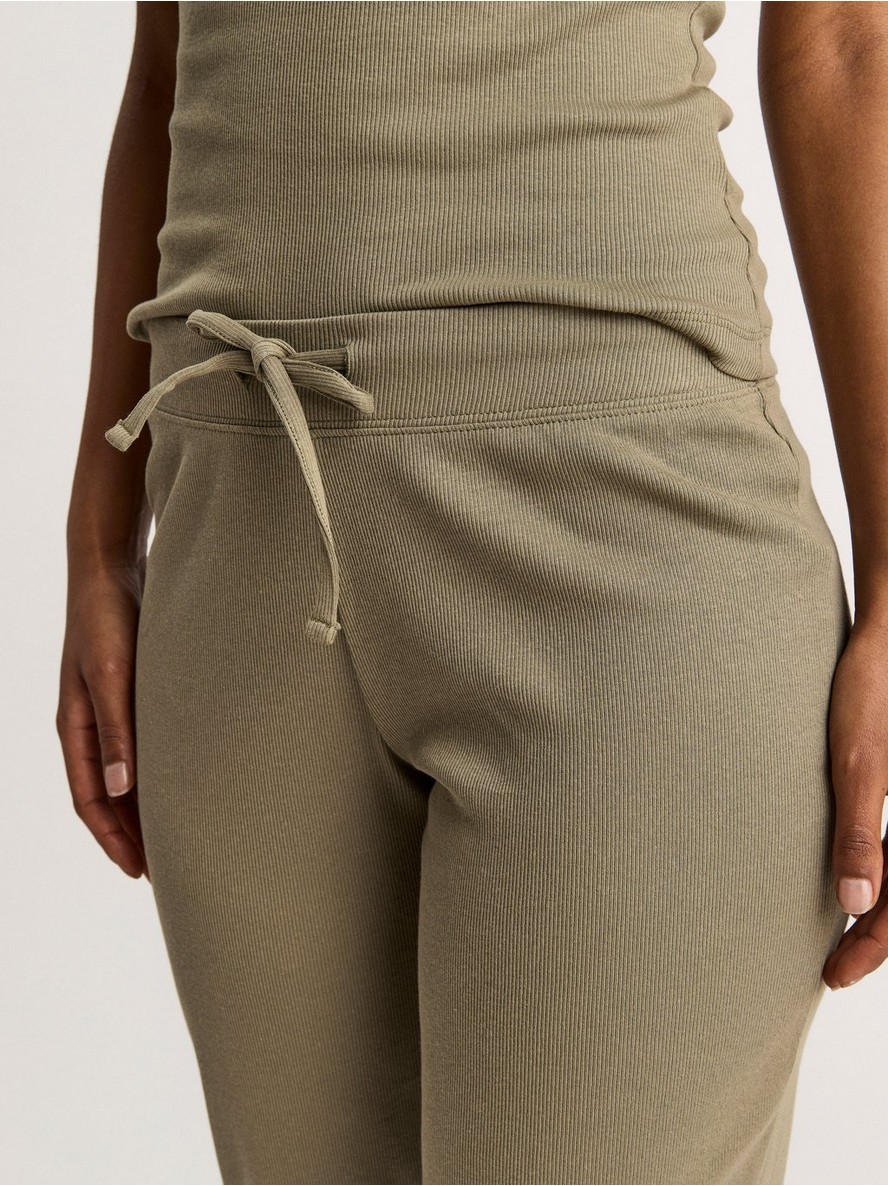 Pidzama donji deo – Ribbed pyjama trousers