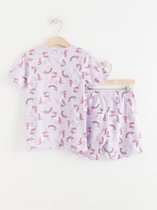 Pyjama set with unicorns - 8375386-7406