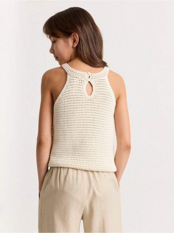 Sleeveless knit top - 8376306-300