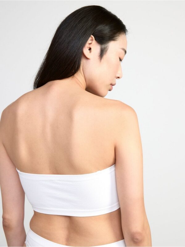 Bandeau seamless ribbed soft bra - 8378436-70