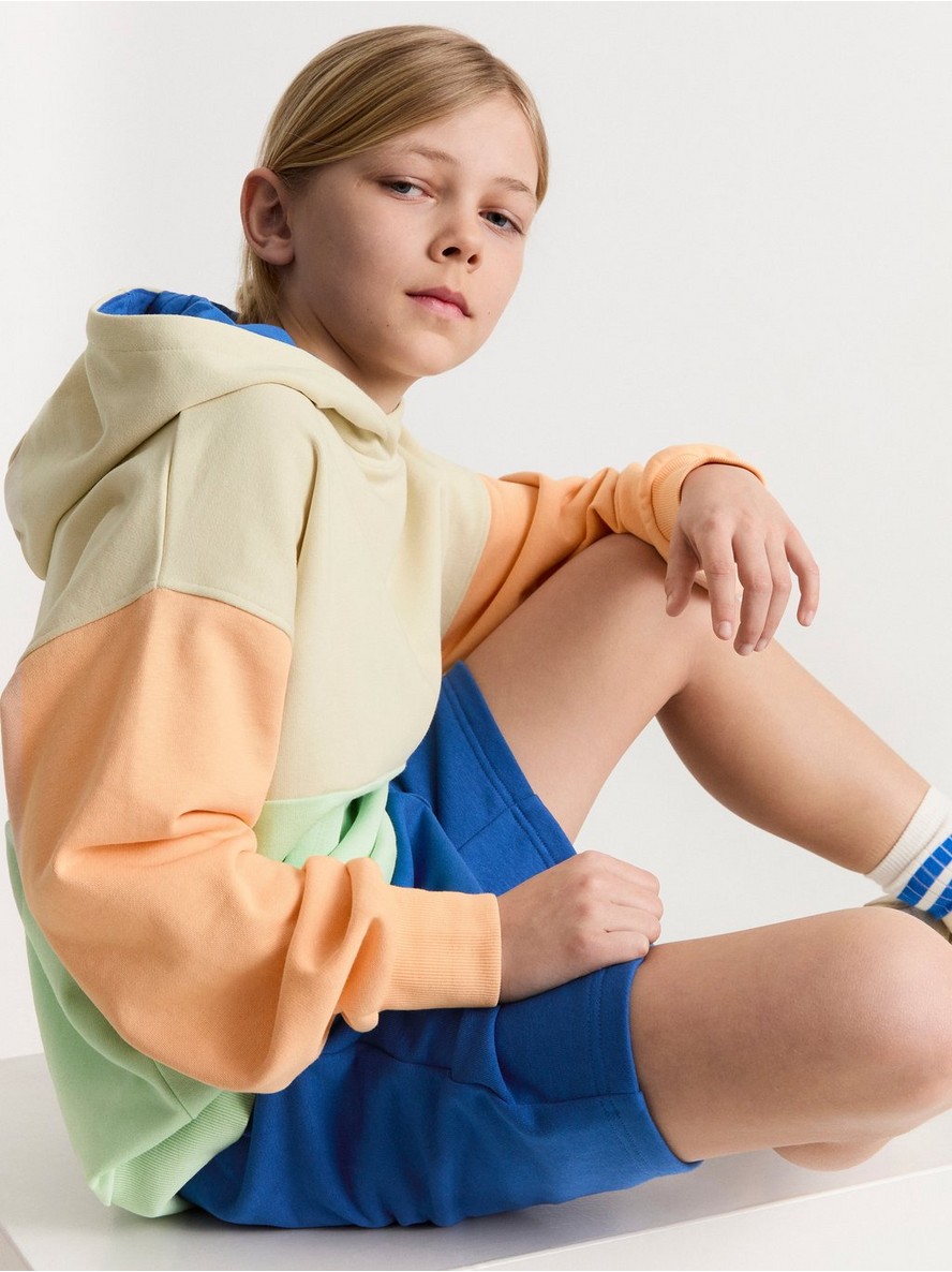 Dukserica – Colour block hoodie