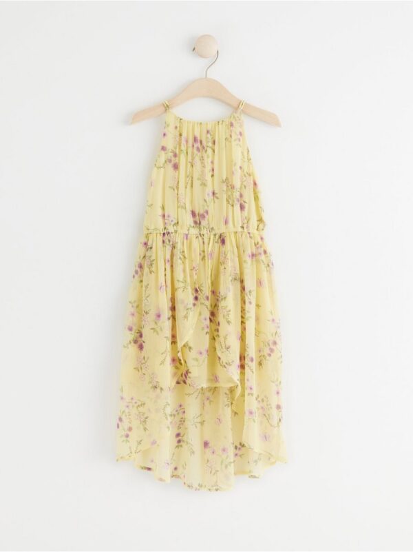 Floral chiffon dress - 8379804-9390