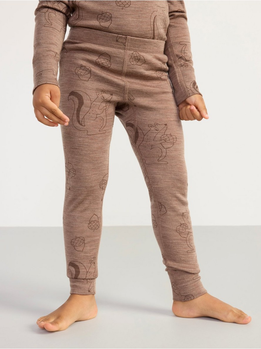 Duge gace – FIX Merino wool long johns with allover print