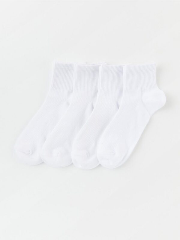 4-pack  high ankle socks - 8381955-70