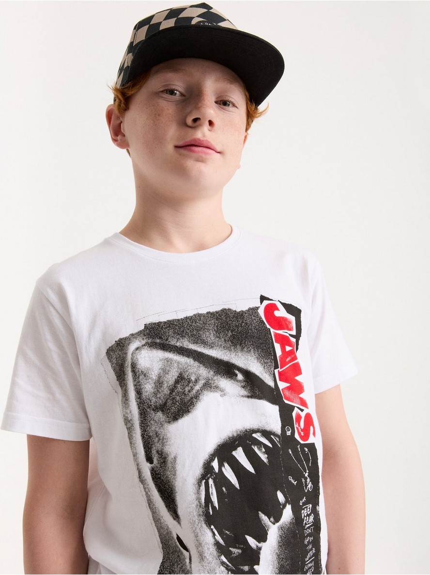 T-shirt with Jaws print - 8382442-70