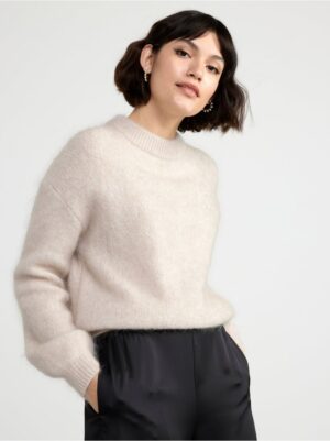 Knitted mohair blend jumper - 8385632-4344