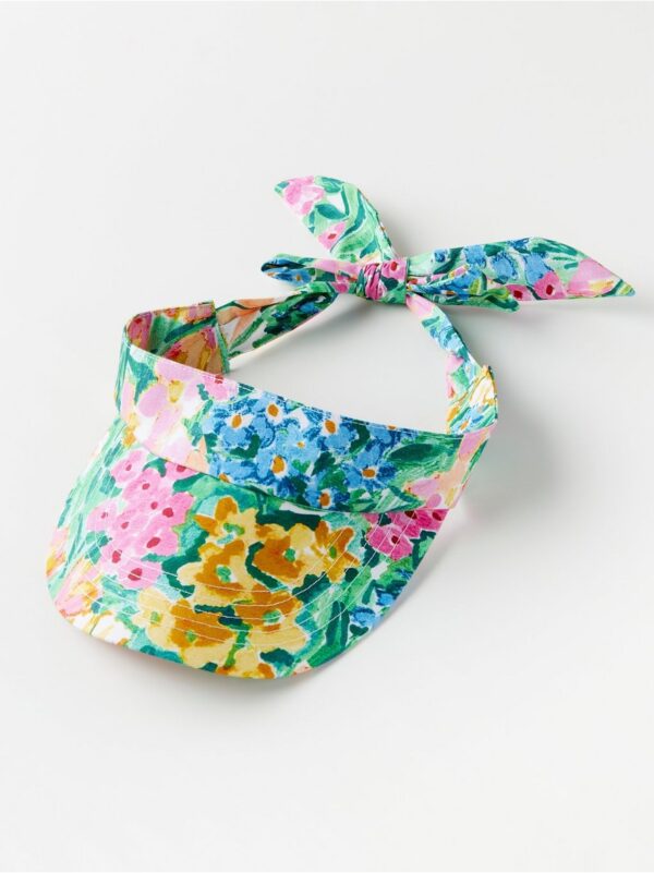 Floral sun visor - 8387629-5414