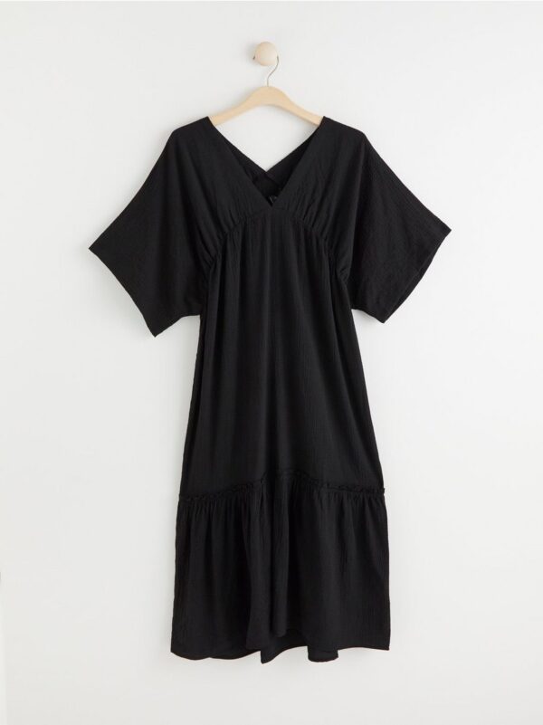 Short sleeve midi dress - 8388500-80