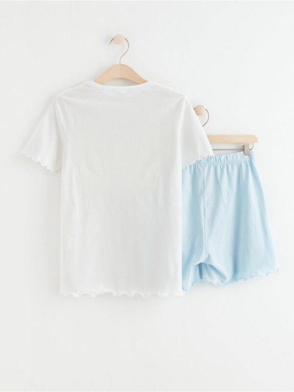 Pyjama set with t-shirt and shorts - 8390656-70