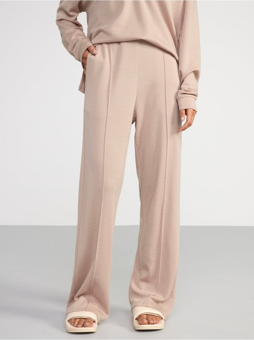 Pantalone – Wide merino wool trousers