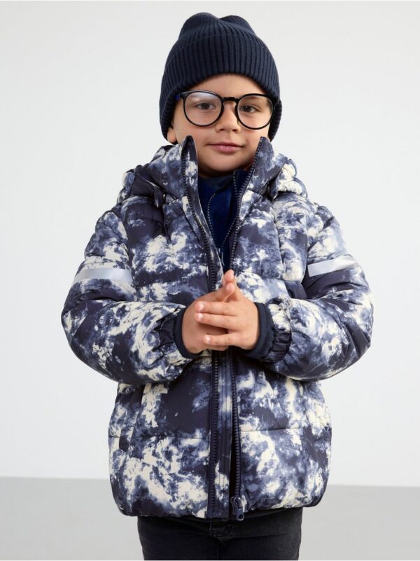 Puffer jacket with detachable sleeves - 8391174-1230