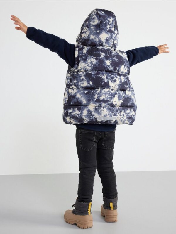 Puffer jacket with detachable sleeves - 8391174-1230