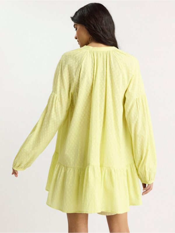 Long sleeve tunic with textured pattern - 8391852-7413