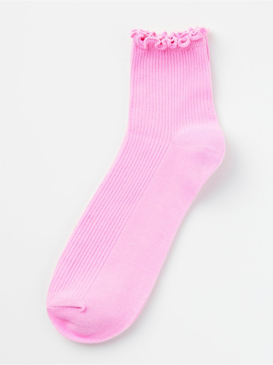 Carape – Socks with frill trim