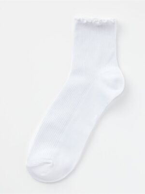 Socks with frill trim - 8393087-70