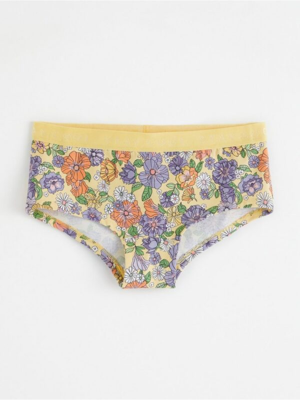 Briefs with flowers - 8394062-3876