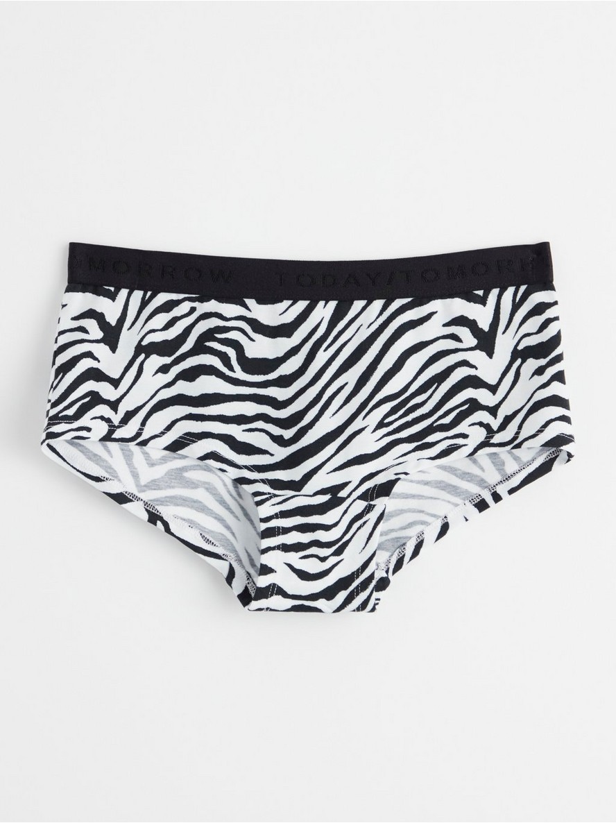 Gacice – Briefs with zebra print