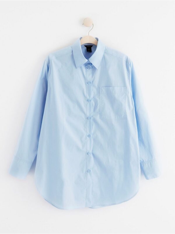 Oversized cotton shirt - 8395259-6584